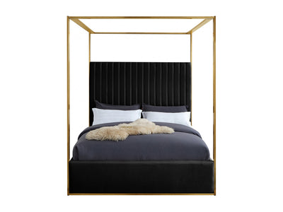 Jones Velvet Platform Bed