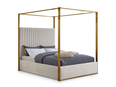 Jones Velvet Platform Bed