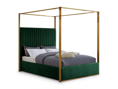 Jones Velvet Platform Bed