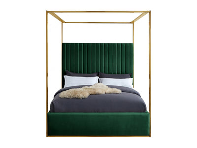 Jones Velvet Platform Bed