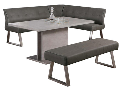 Kalinda 86.6" / 63" Wide Extendable Dining Table
