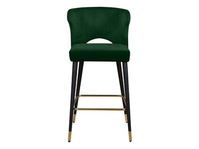 Kelly Velvet Bar Stool (Set of 2)