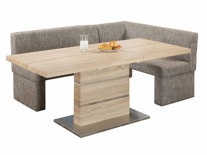 Labrenda 66.9" / 51" Wide Extendable Dining Table