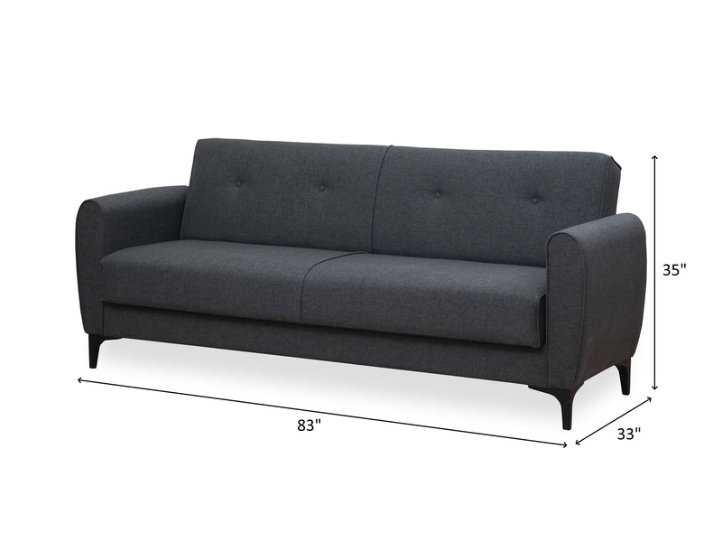 Leo 83" Wide Convertible Sofa