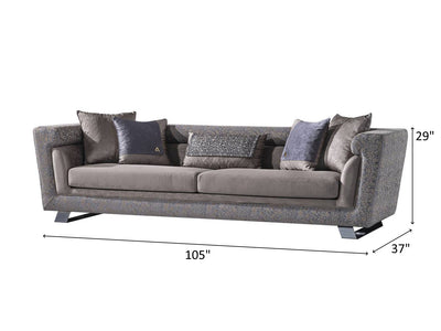 Leon 105" Wide 4 Seater Sofa