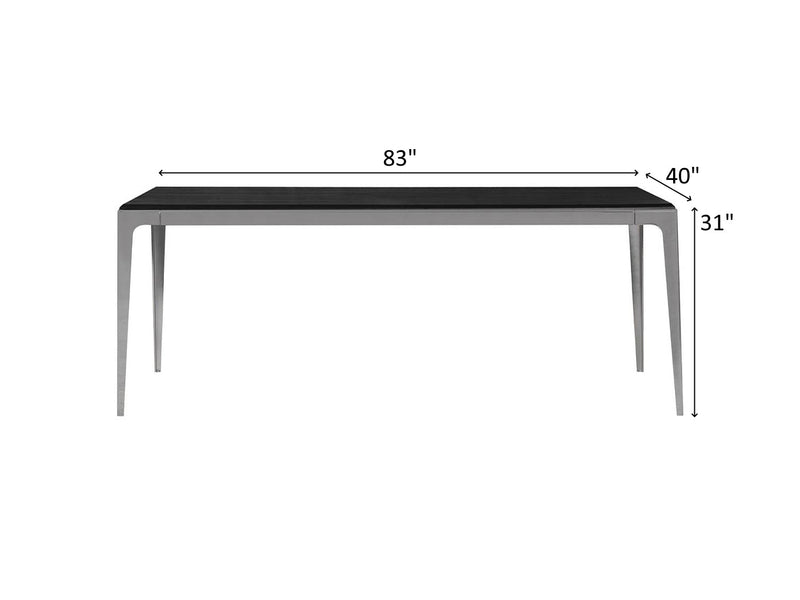 Luca 83" Wide 6-8 Person Dining Table