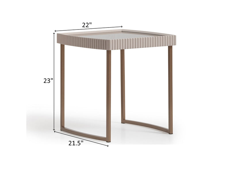 Lyon 23" Tall Side Table