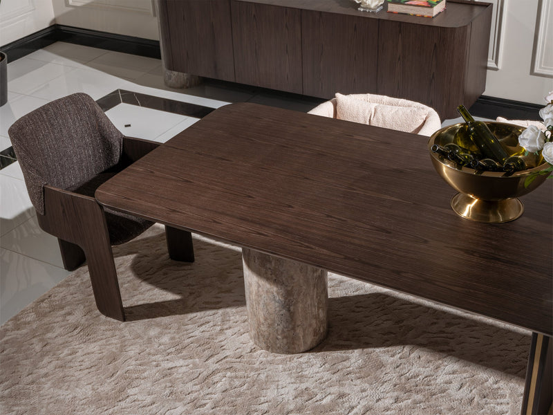 Marmo 87" Wide Dining Table