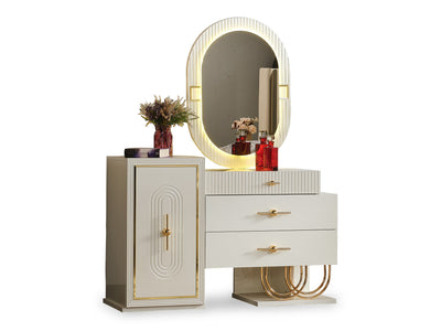 Marsel 55" Wide Dresser With Mirror