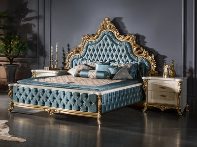 Marcus Traditional Platform Bed