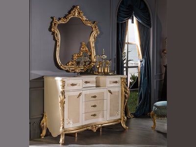 Marcus Traditional Dresser With Mirror