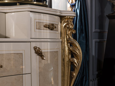 Marcus Traditional Dresser With Mirror