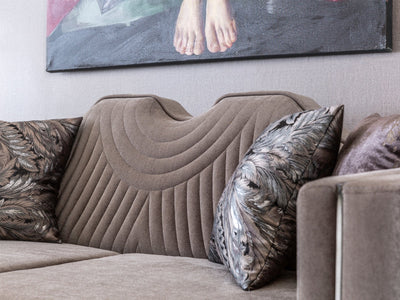 Prada Striped Sofa
