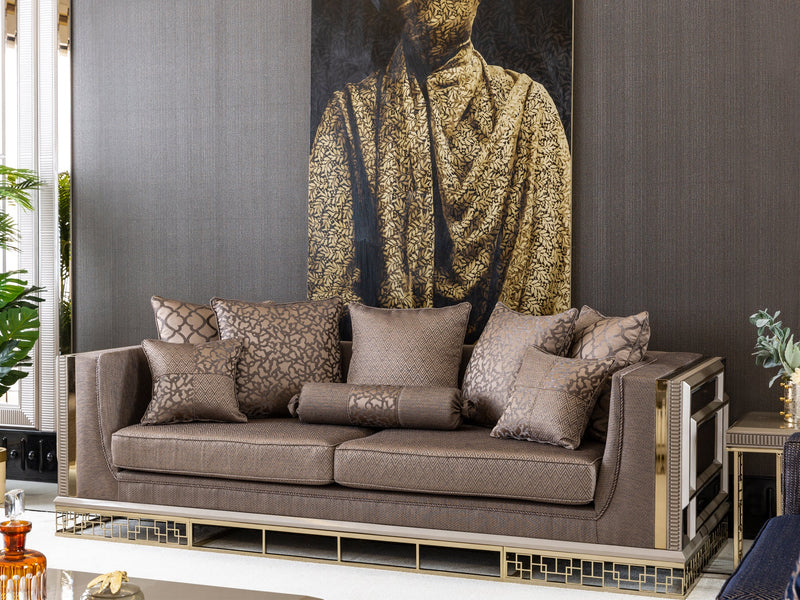 Versacem Gold Legs Sofa