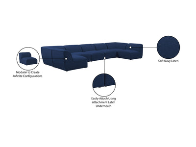 Miramar 175" Wide 7 Piece Modular Sectional