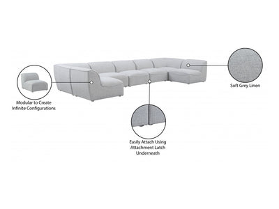 Miramar 175" Wide 7 Piece Modular Sectional