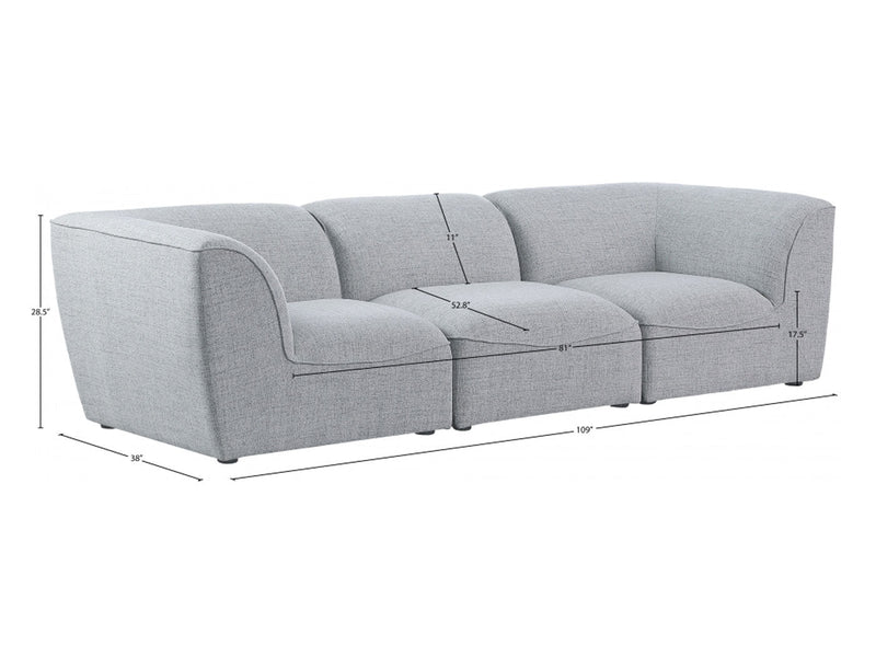 Miramar 109" Wide Modular Sofa