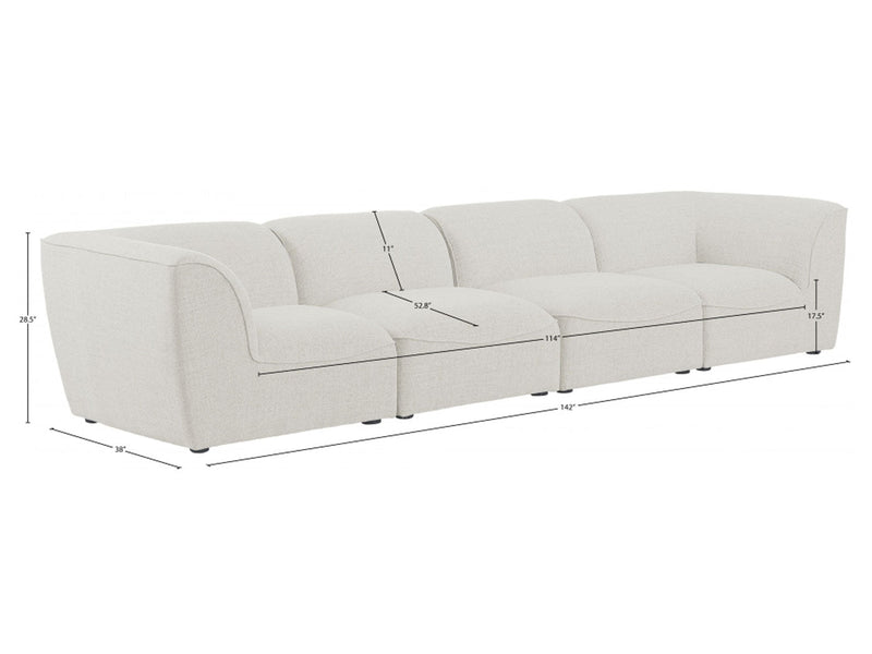 Miramar 109" Wide Modular Sofa