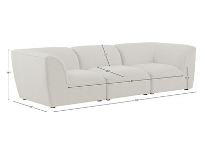 Miramar 109" Wide Modular Sofa