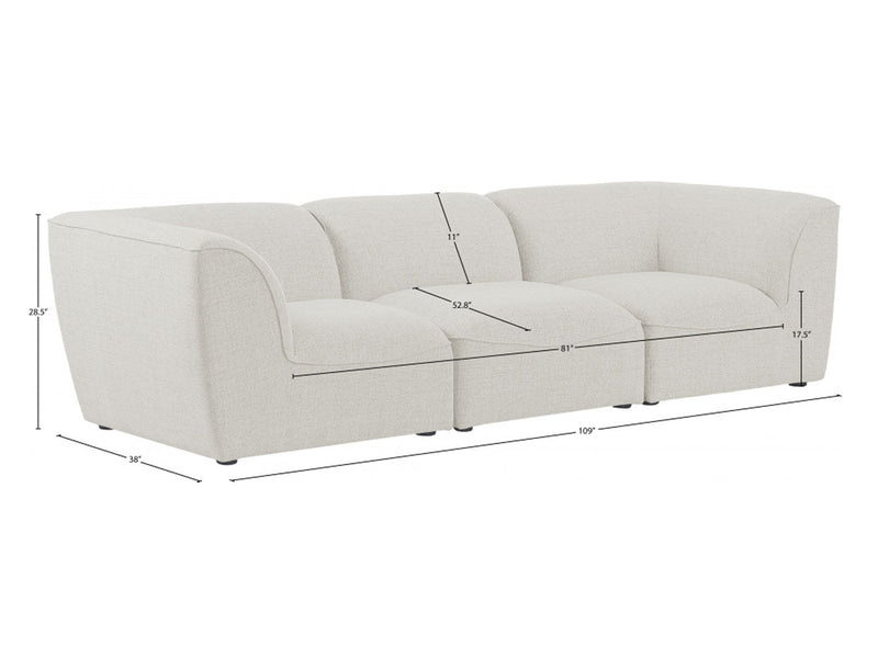 Miramar 109" Wide Modular Sofa