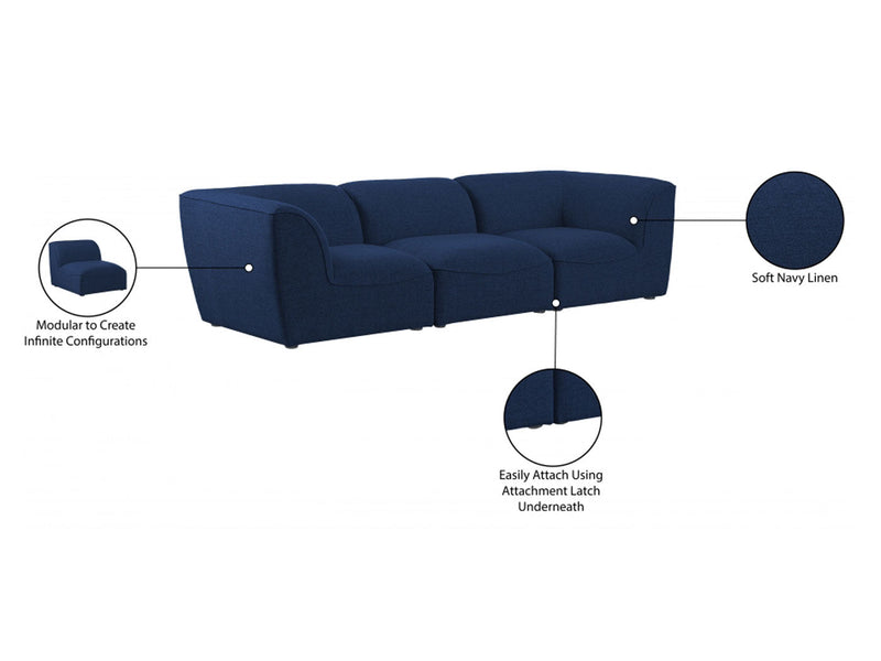 Miramar 109" Wide Modular Sofa