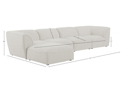 Miramar 109" Wide Modular Sofa