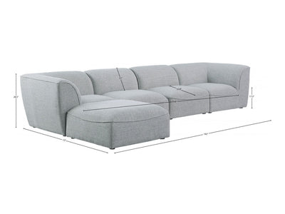 Miramar 109" Wide Modular Sofa