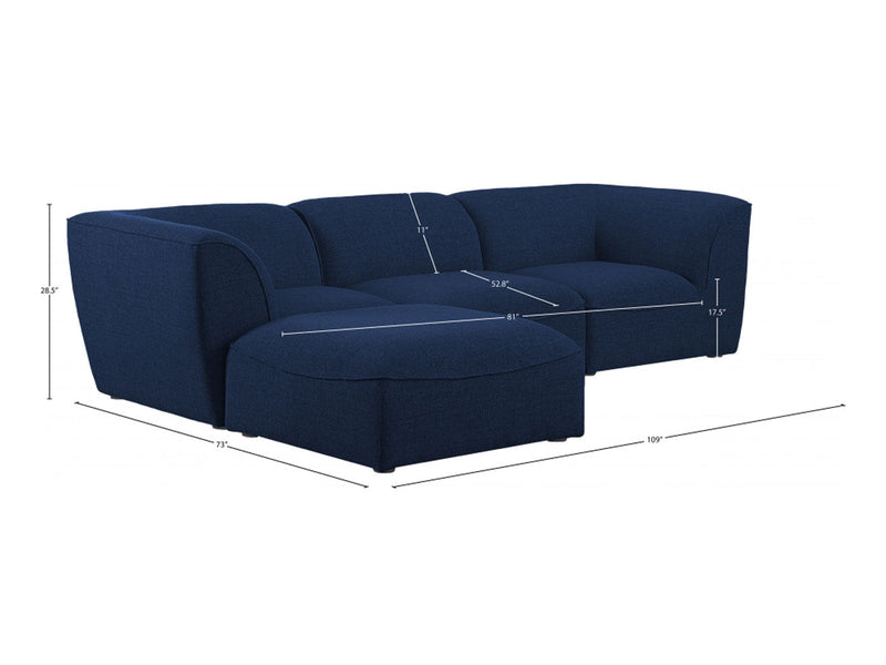 Miramar 109" Wide Modular Sofa