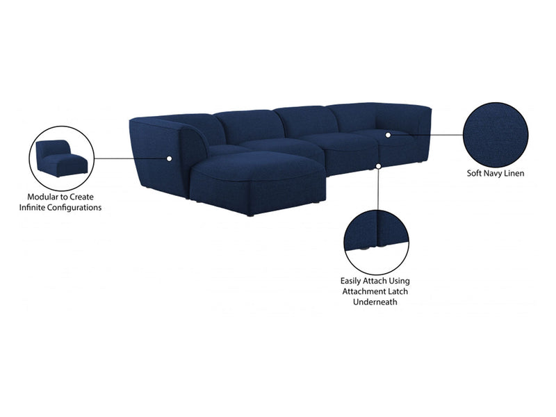 Miramar 109" Wide Modular Sofa