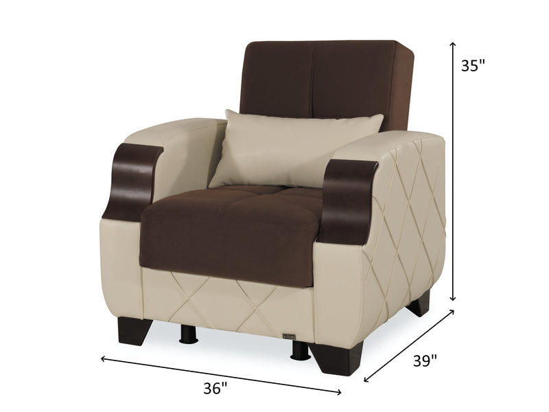 Molina 36" Wide Convertible Armchair