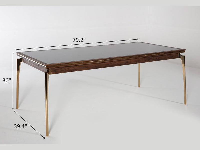 Montego 79.2" Wide Dining Table