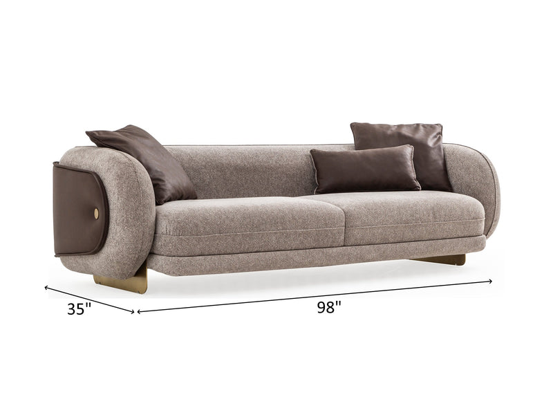 Mooncia 98" Wide Sofa