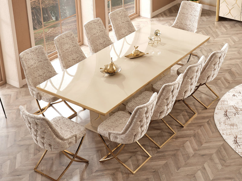 Napoli 10 Person Dining Room Set