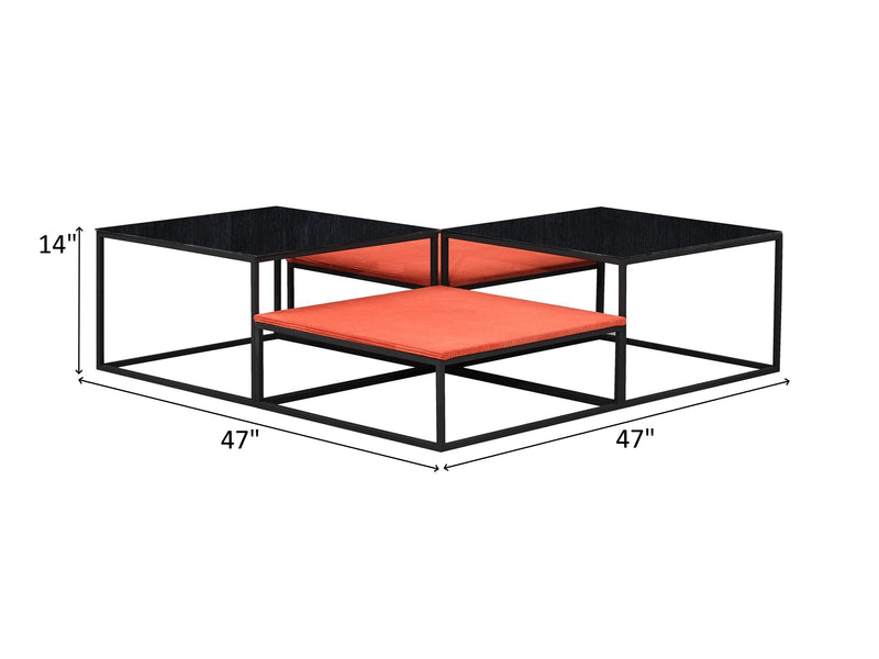 Natura 47" Wide Coffee Table