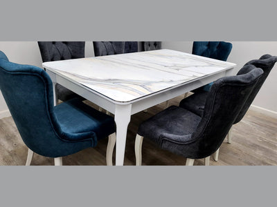 Natura Alyans 6 Person Dining Room Set