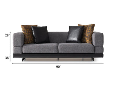 Naturay 90" Wide 3 Seater Sofa