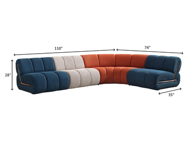 Bruco 110" Wide Modular Sectional