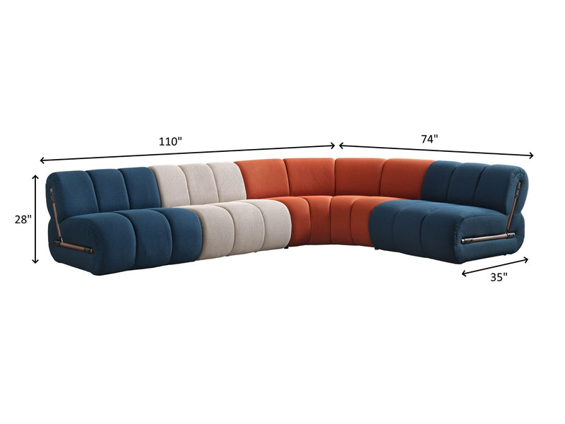 Bruco 110" Wide Modular Sectional