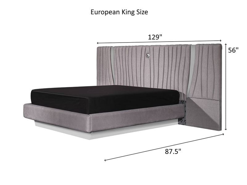 Novar European Storage Bed