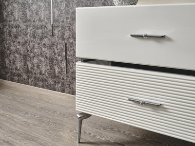 Elen 1 Door 2 Drawer Dresser With Mirror