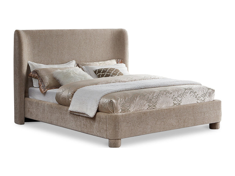 Penny Chenille Platform Bed