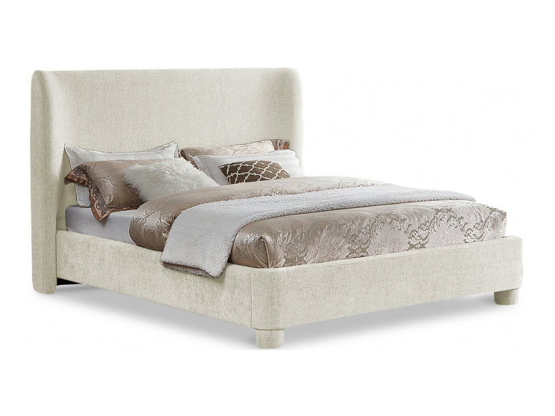 Penny Chenille Platform Bed