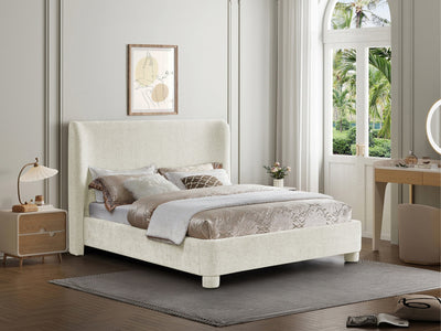 Penny Chenille Platform Bed