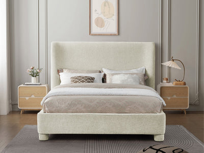 Penny Chenille Platform Bed