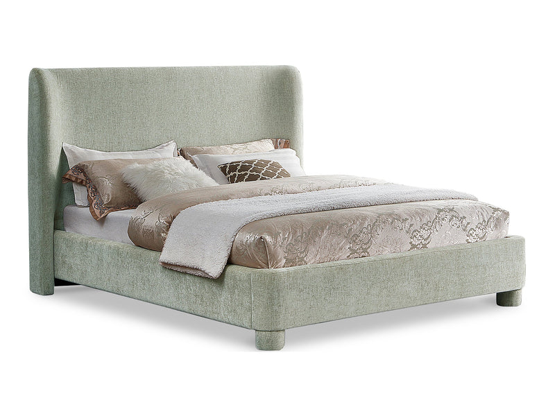 Penny Chenille Platform Bed