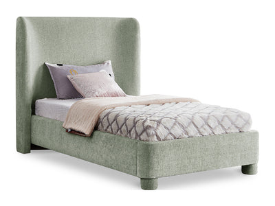 Penny Chenille Platform Bed