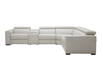Picaso 138" / 120" Wide Leather Sectional