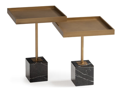 Pietra 18" / 16" Wide Side Table Set