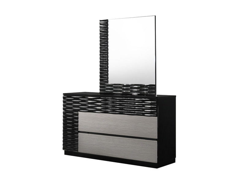 Romaj 55.1" Wide Dresser With Mirror