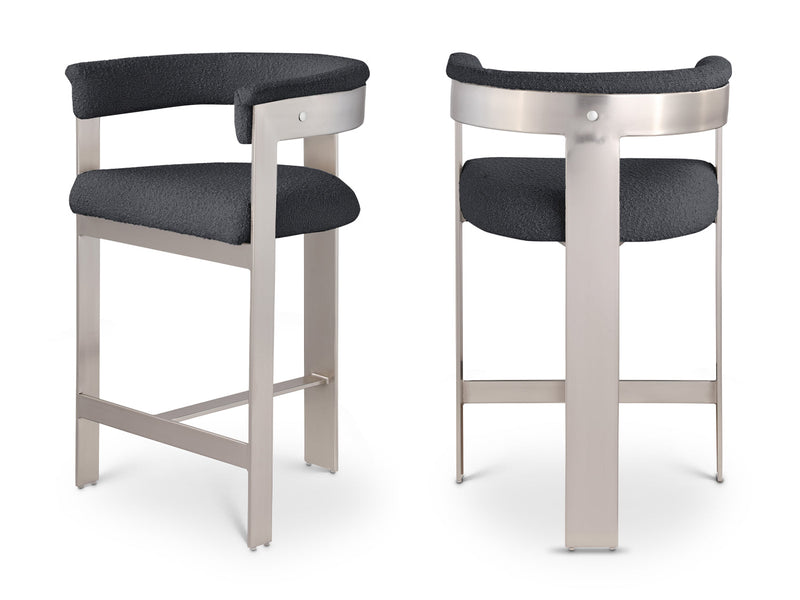 Romeo Boucle Bar Stool (Set of 2)